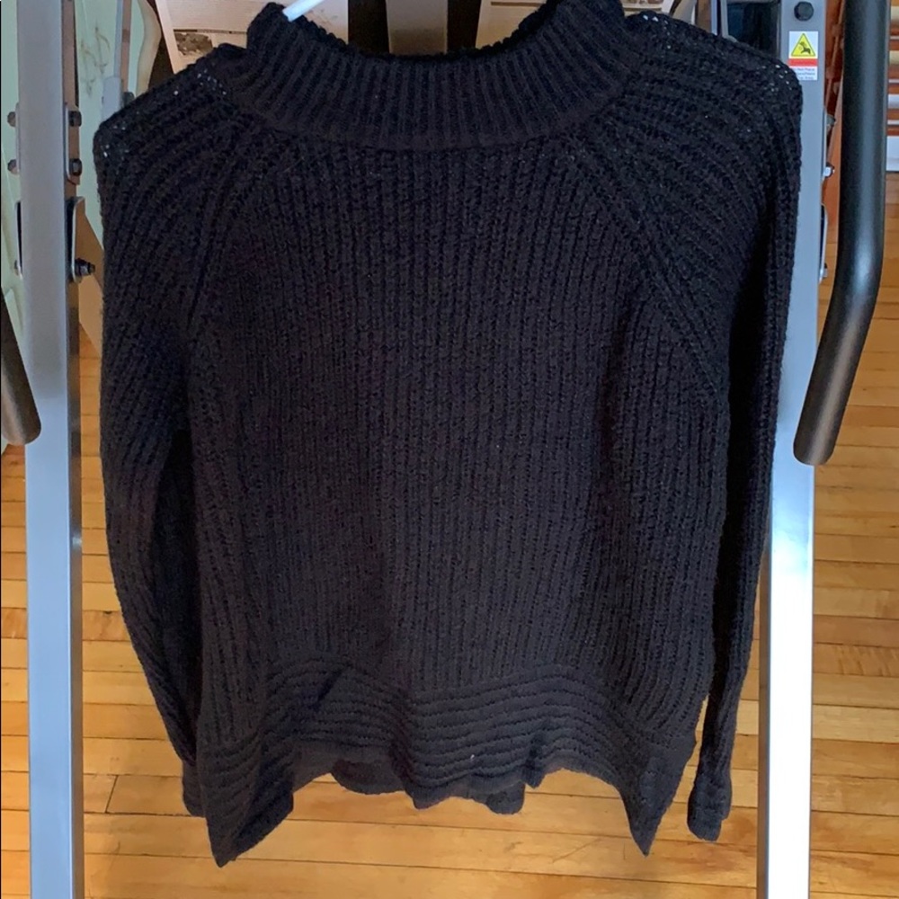 Black sweater